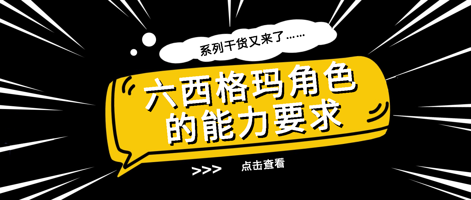 六西格玛系列知识之六:六西格玛角色的能力要求 六西格玛系列知识之六:六西格玛角色的能力要求